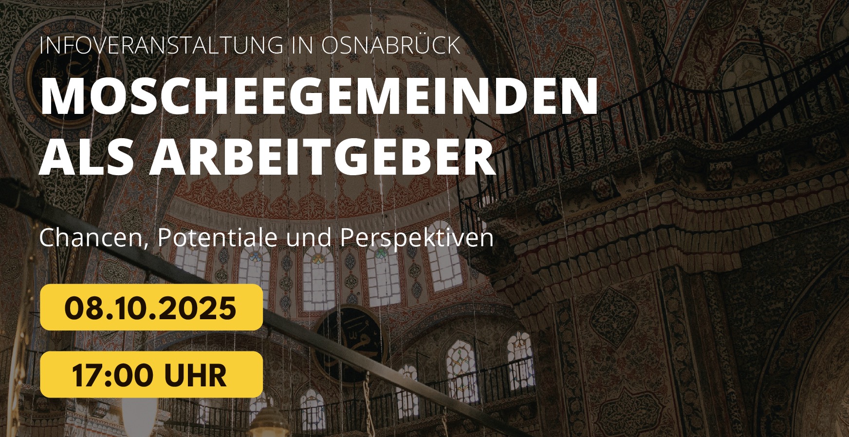 Moscheen als Arbeitgeber